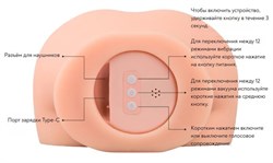 Мастурбатор с вибрацией и всасыванием Cutie Lush 2109-01lola - фото 25966