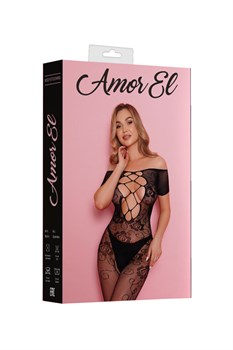 Кетсьюит (боди-комбинезон) Cristina Amor El, One size, черный  - фото 26274