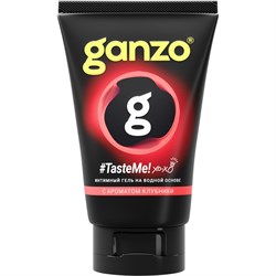 Интимный гель «Ganzo TasteMe» на водной основе с ароматом клубники, 200 мл - фото 26484