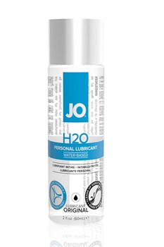 Нейтральный любрикант на водной основе JO Personal Lubricant H2O, 2 oz (60мл.) - фото 7081