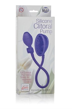 Помпа Silicone Clitoral Pump - Purple из силикона фиолетовая - фото 9679