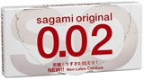 **SAGAMI Original 002 -   2 шт Полиуретановые презервативы 0,02 мм