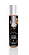 Вкусовой лубрикант на водной основе JO GELATO CREME BRULEE FLAVORED LUBRICANT 30mL