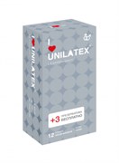 ПРЕЗЕРВАТИВЫ UNILATEX DOTTED 12+3 ШТ В ПОДАРОК