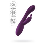 Вибратор для точки G с клиторальной стимуляцией Let it G, G-Spotter, силикон, фиолетовый, 19 см