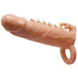 Стимулирующая насадка-удлинитель «Penis Sleeve Emmitt», цвет телесный