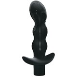 Анальная пробка с вибрацией Spice It Up Naughty Black, цвет черный