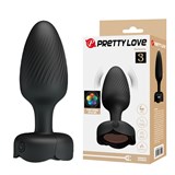 Анальный вибростимулятор с подсветкой Osborn Pretty Love BI-040183