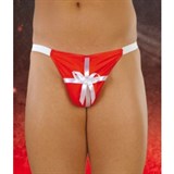 Стринги мужские Подарок, SoftLine, красные, S/L