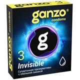 Презервативы Ganzo Invisible №3, супертонкие