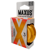Презервативы MAXUS sensual №3, в железном кейсе, 3 шт