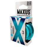 Презервативы c двойной спиралью MAXUS G Spot №3, в железном кейсе, 3 шт