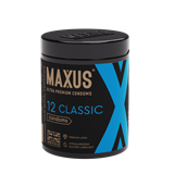 Презервативы MAXUS Classic, с железным кейсом, классические, 12 шт