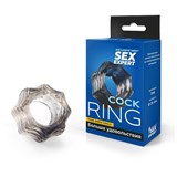 Эрекционное кольцо необычной формы, диаметр 2.4 см, Sex expert sem-55260