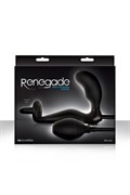 Анальный стимулятор с кольцом на пенис и мошонку Renegade - Men&#39;s Pleasure System с увеличением объе