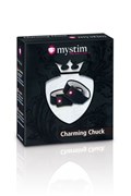 Кольца на пенис и мошонку с электростимуляцией Charming Chuck черные