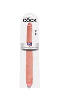 Фаллоимитатор двухсторонний 16" TAPERED DOUBLE DILDO телесный