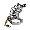 Пояс верности мужской Penetration Metal Chastity Cage - фото 15308