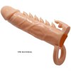 Стимулирующая насадка-удлинитель «Penis Sleeve Emmitt», цвет телесный - фото 18768