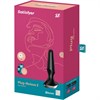 Анальная пробка с вибрацией «Satisfyer Plug Ilicious 2» цвет черный - фото 18811