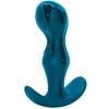 Анальная пробка Spice it up Classy Dark Aquamarine, цвет аквамарин - фото 20589