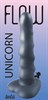 Нереалистичный дилдо Unicorn Black, 2043-03lola - фото 24636