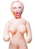 Кукла надувная Dolls-X Lilit, блондинка, с тремя отверстиями, рост 150 см - фото 24850