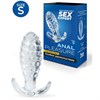 Втулка анальная «Anal Pleasure», size S, с рельефом,  Sex Expert - фото 25737