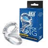 Эрекционное двойное кольцо, диаметр 2.5/3 см, Sex expert sem-55307 - фото 25750