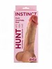 Реалистичный дилдо Hunt Instinct 13 х 3,6 см - фото 26442