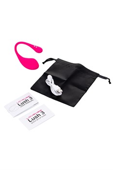 Виброяйцо Lovense Lush 3, розовый, в наличии только во Владивостоке - фото 24812